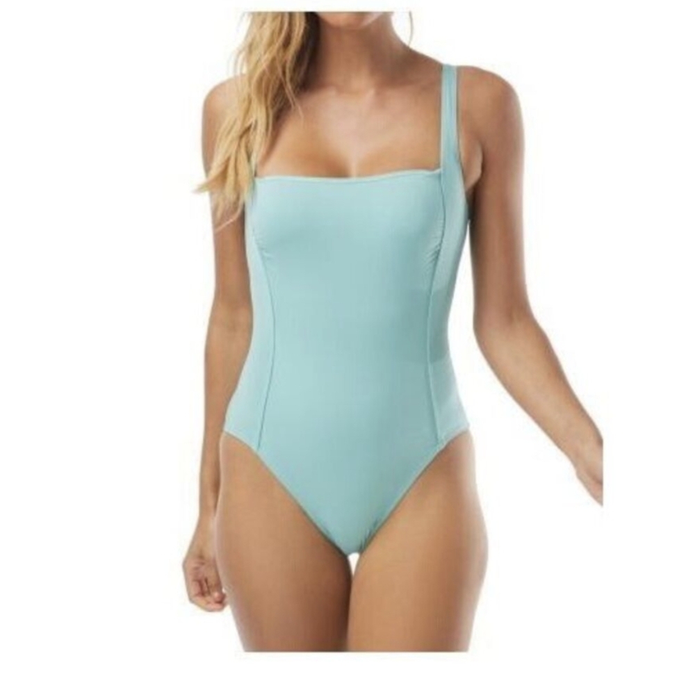 NWT {Carmen Marc Valvo} One‎ Piece Swimsuit Size 6